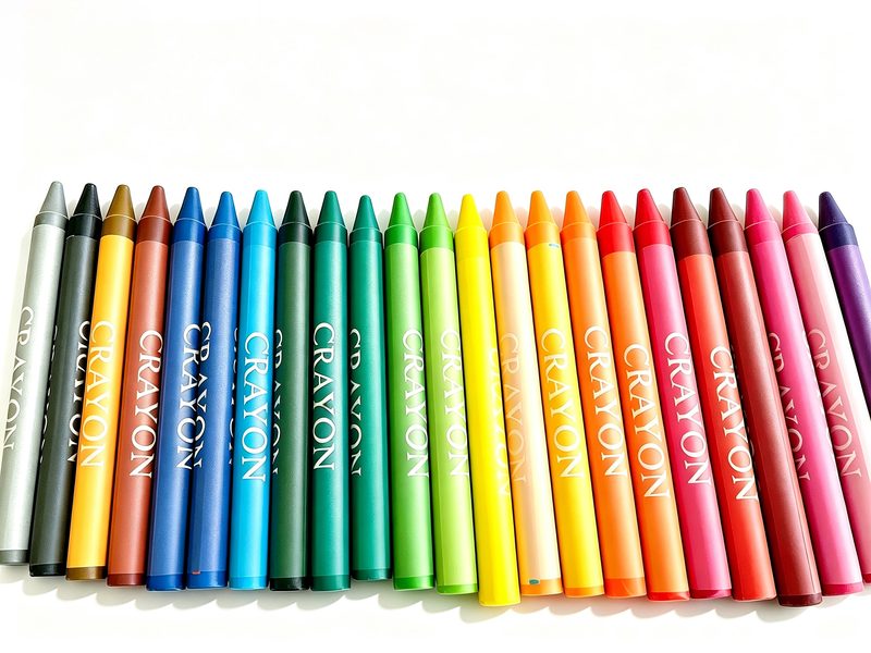Wax crayons set