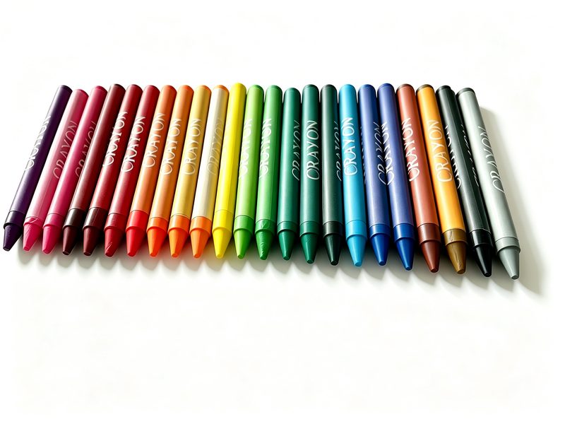 Crayon color set