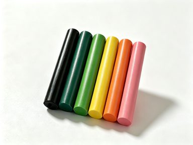 Crayons with doodle lines